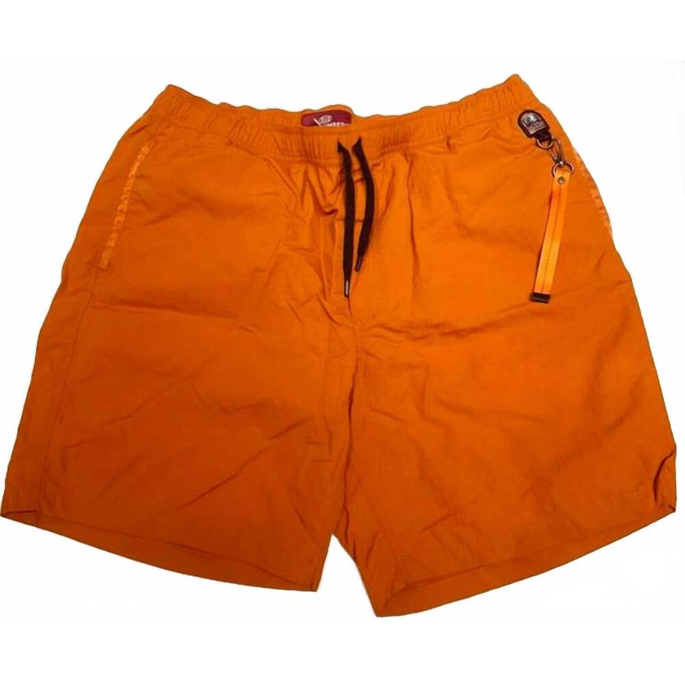 NEW PARAJUMPERS men's mitch shorts in orange
